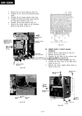 CRF-230 B; Sony Corporation; (ID = 2967901) Radio