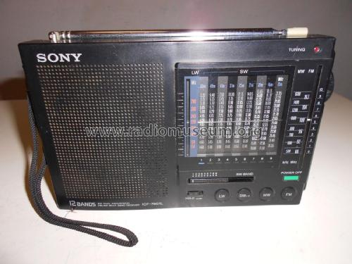 FM/AM Multi Band Receiver ICF-7601L; Sony Corporation; (ID = 2313183) Radio