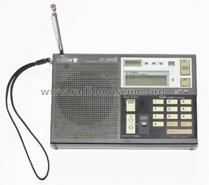 FM/LW/MW/SW PLL Synthesized Receiver ICF-7600D; Sony Corporation; (ID = 2309805) Radio