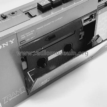 FM/MW/SW 7Band Cassette-Corder WA-5000; Sony Corporation; (ID = 2899714) Radio