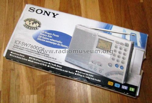 ICF-SW7600GR; Sony Corporation; (ID = 2820802) Radio
