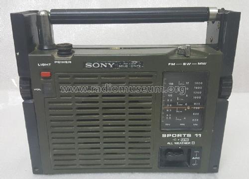 Sports 11 ICF-111B; Sony Corporation; (ID = 2977414) Radio