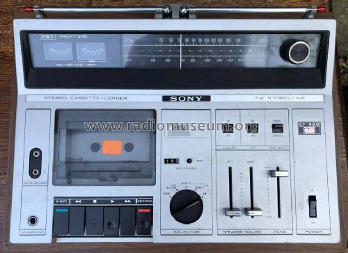 Stereo Cassette-Corder / FM Stereo / AM CF-620; Sony Corporation; (ID = 2589674) Radio