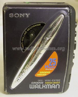 Walkman Cassette Player WM-EX192; Sony Corporation; (ID = 2674728) R-Player