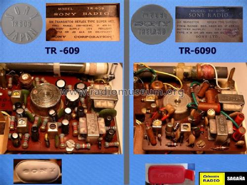 Six Transistor TR-6090; Sony Ireland, (ID = 680602) Radio