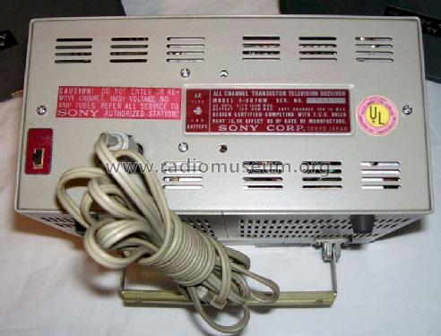 All Channel Transistor Television Receiver TV 5-307UW; Sony Corporation; (ID = 1207719) Television