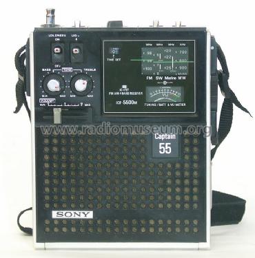 Captain 55 ICF-5500M; Sony Corporation; (ID = 532713) Radio