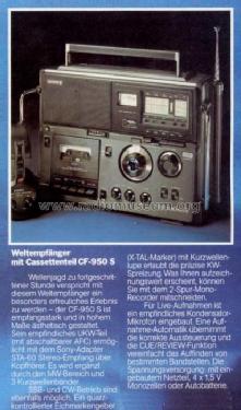 CF-950S; Sony Corporation; (ID = 495831) Radio