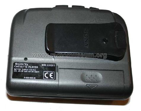 Cassette Player WM-EX322; Sony Corporation; (ID = 1375324) Ton-Bild