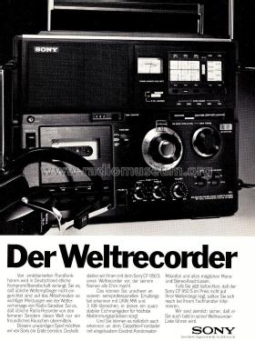 CF-950S; Sony Corporation; (ID = 2029132) Radio