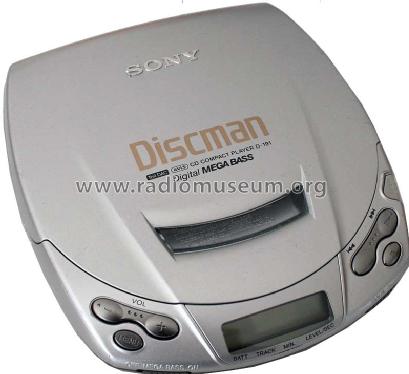 Discman D-191; Sony Corporation; (ID = 1757170) R-Player