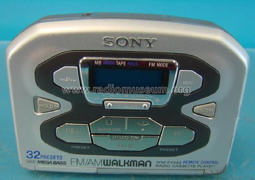 FM/AM Walkman Radio Cassette Player WM-FX493; Sony Corporation; (ID = 1422504) Radio