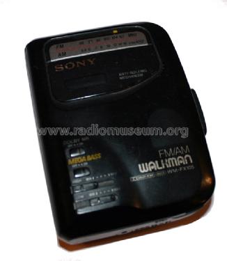 FM/AM Walkman WM-FX105; Sony Corporation; (ID = 1573581) Radio