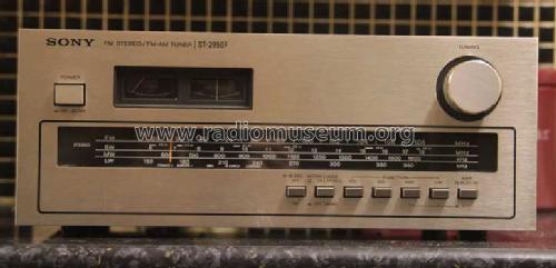 FM Stereo / FM-AM Tuner ST-2950F; Sony Corporation; (ID = 1558556) Radio