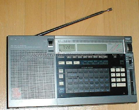 PLL Synthesized Receiver ICF-2001D; Sony Corporation; (ID = 94112) Radio