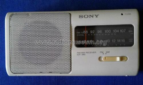 ICF 380 ; Sony Corporation; (ID = 1487013) Radio