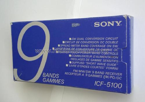 ICF-5100; Sony Corporation; (ID = 1572699) Radio