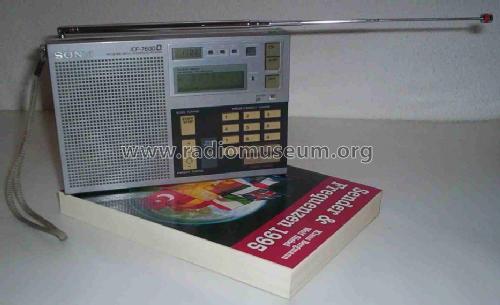 FM/LW/MW/SW PLL Synthesized Receiver ICF-7600D; Sony Corporation; (ID = 277764) Radio