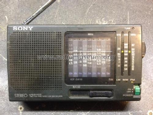 Stereo 12 Bands ICF-SW10; Sony Corporation; (ID = 1969846) Radio