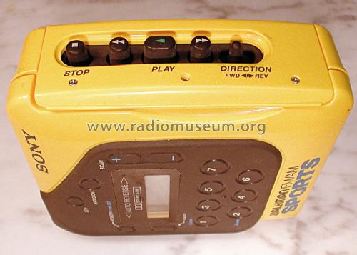 Walkman FM/AM Sports Radio Cassette Player WM-F2078; Sony Corporation; (ID = 1364283) Radio