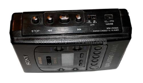 Radio Cassette Player WM-F2085; Sony Corporation; (ID = 1598000) Radio
