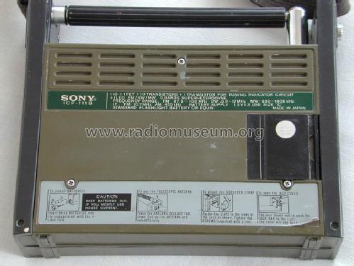 Sports 11 ICF-111B; Sony Corporation; (ID = 111277) Radio