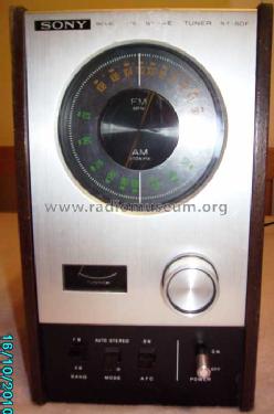 FM Stereo / FM-AM Tuner ST-80F; Sony Corporation; (ID = 837714) Radio