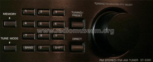 FM Stereo/FM-AM Tuner ST-S390; Sony Corporation; (ID = 781861) Radio