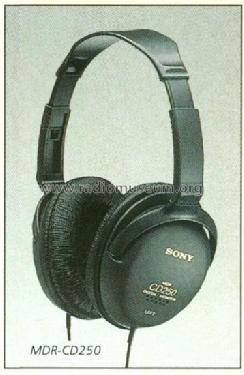 Stereo Headphones MDR-CD 250; Sony Corporation; (ID = 468793) Speaker-P