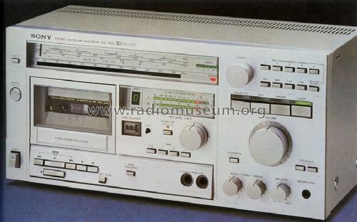 Stereo Receiver Tapedeck HST-600; Sony Corporation; (ID = 1321475) Radio