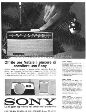 TR-630; Sony Corporation; (ID = 128781) Radio