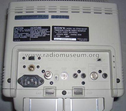 Trinitron Color Video Monitor EVM-9010P; Sony Corporation; (ID = 697165) Télévision