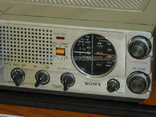 TV-FM/AM Receiver TV-411; Sony Corporation; (ID = 1009592) TV Radio