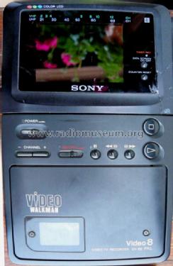 Video Walkman / Video TV Recorder GV-8E; Sony Corporation; (ID = 1055056) Televisore