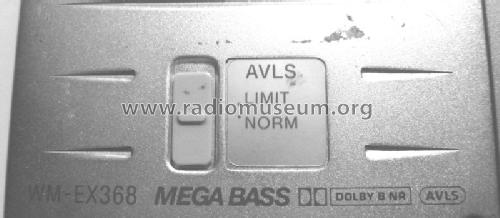 Walkman Cassette Player WM-EX368; Sony Corporation; (ID = 1467639) R-Player