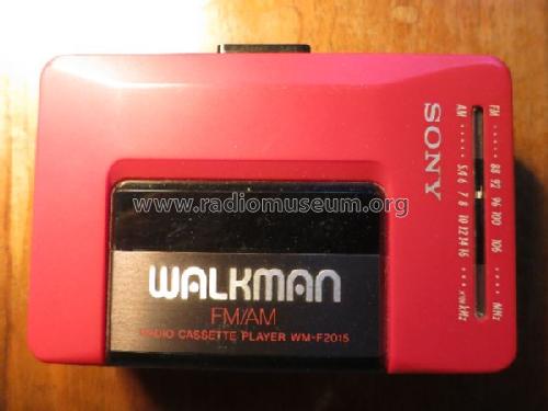Walkman FM/AM Stereo Cassette Player WM-F2015; Sony Corporation; (ID = 1370748) Radio