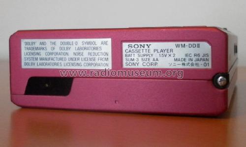 Walkman WM-DDII ; Sony Corporation; (ID = 1471330) R-Player