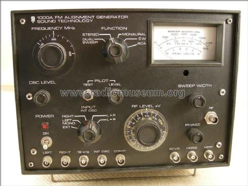 FM Alignment Generator 1000A; Sound Technology; (ID = 1056537) Equipment