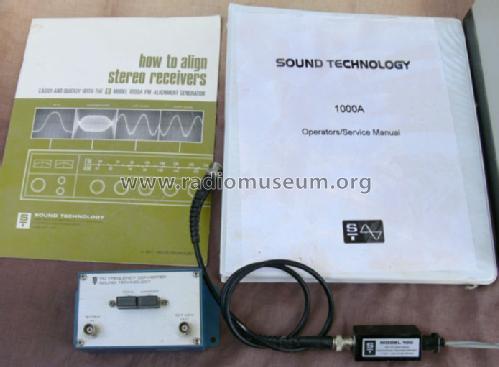 FM Alignment Generator 1000A; Sound Technology; (ID = 1395958) Equipment
