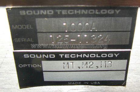 FM Alignment Generator 1000A; Sound Technology; (ID = 1044133) Equipment