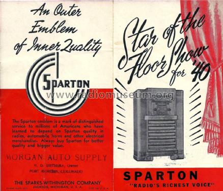 Sparton 1271 ; Sparks-Withington Co (ID = 1805843) Radio
