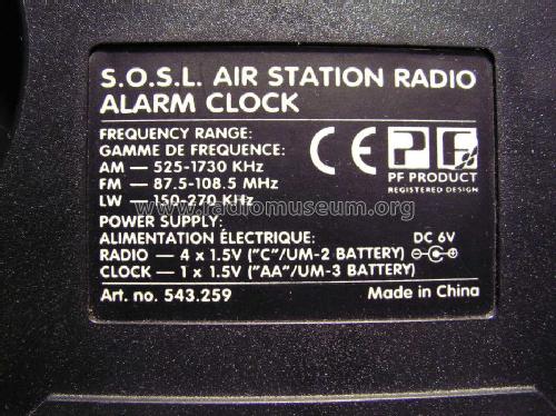 Air Station Radio Alarm Clock Art.-Nr. 543.259; Spirit of St. Louis, (ID = 1812113) Radio