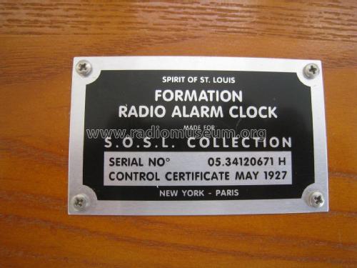 Formation Radio Alarm Clock 543.271; Spirit of St. Louis, (ID = 2082730) Radio