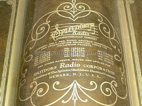 Abbey Batt. ; Splitdorf Electrical (ID = 485343) Radio