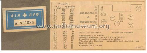 Radiola 1494V; SR, Svenska (ID = 294745) Radio