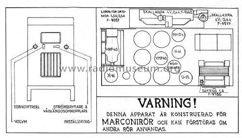 Radiola 369 V; SR, Svenska (ID = 1733166) Radio