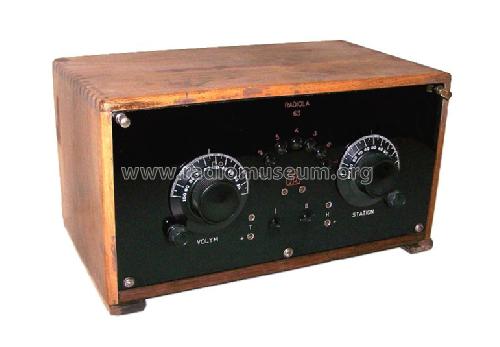 Radiola M63; SR, Svenska (ID = 270595) Radio