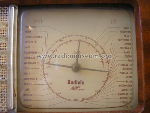 Radiola Sonett 2522V; SR, Svenska (ID = 1956126) Radio
