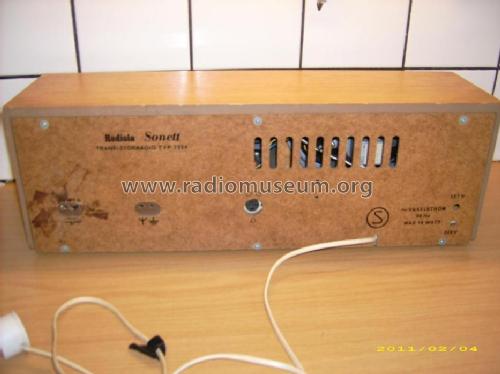 Radiola Sonett 7554; SR, Svenska (ID = 953262) Radio