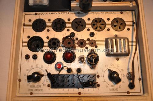 2° provavalvole ad emissione ; SRE - Scuola Radio (ID = 1925866) Equipment